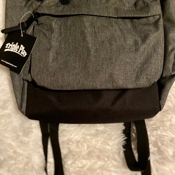 triple play flap top backpack